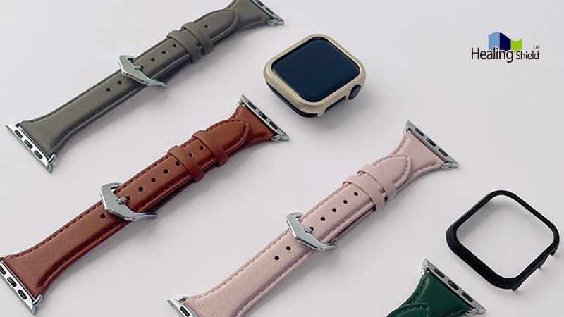 힐링쉴드, 애플워치 슬림 가죽스트랩 출시