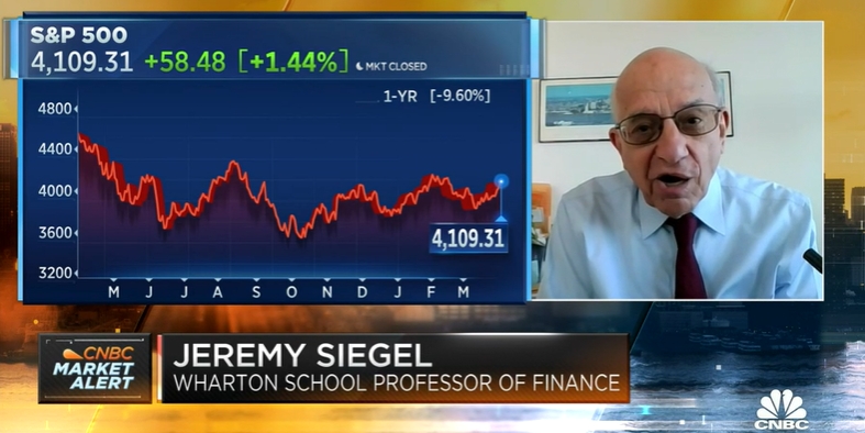 (상보) 제레미 시걸 “OPEC+ 감산, 인플레에 큰 문제 안 될 것 같지만, 증시 연말까지 추가 상승 어려울 수도”
