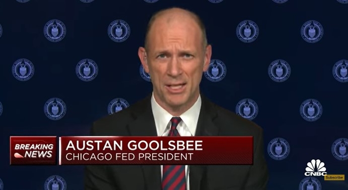 (상보) 연준 굴스비 “높은 인플레 경제에 최대 리스크” CNBC