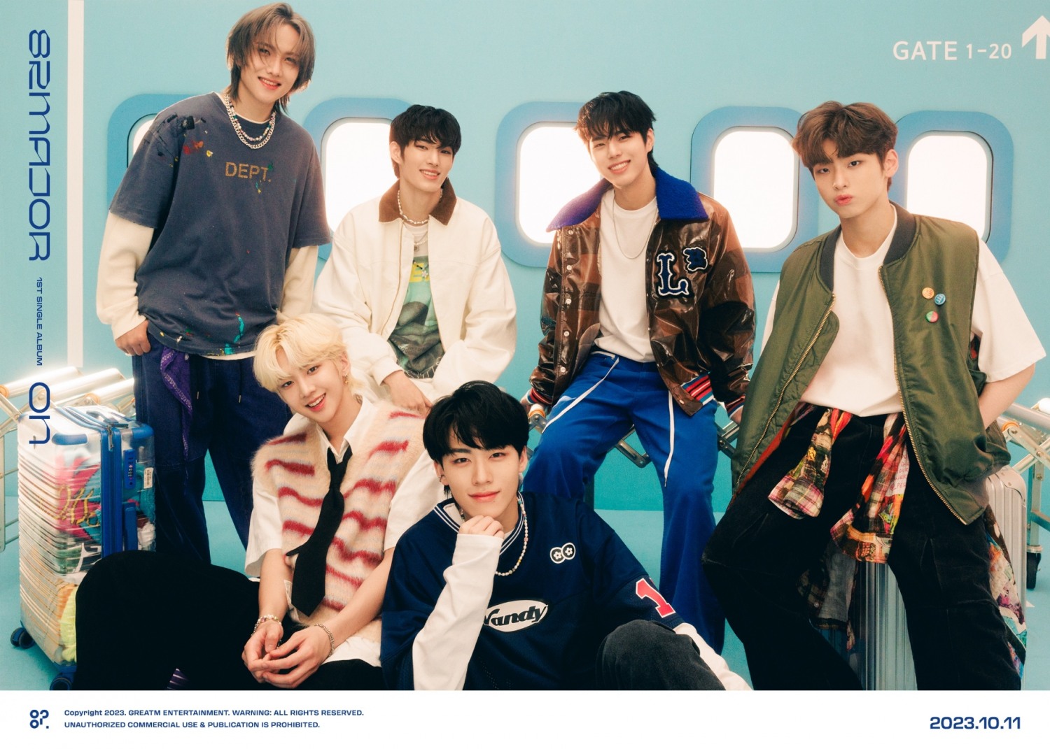 82MAJOR, 선공개 타이틀곡 ‘Sure Thing’ 콘셉트 포토 공개…‘달달+청량’ 매력 예고