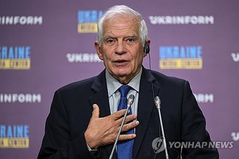 유럽연합(EU) 외교 수장인 호세프 보렐 외교안보 고위 대표(사진=연합)