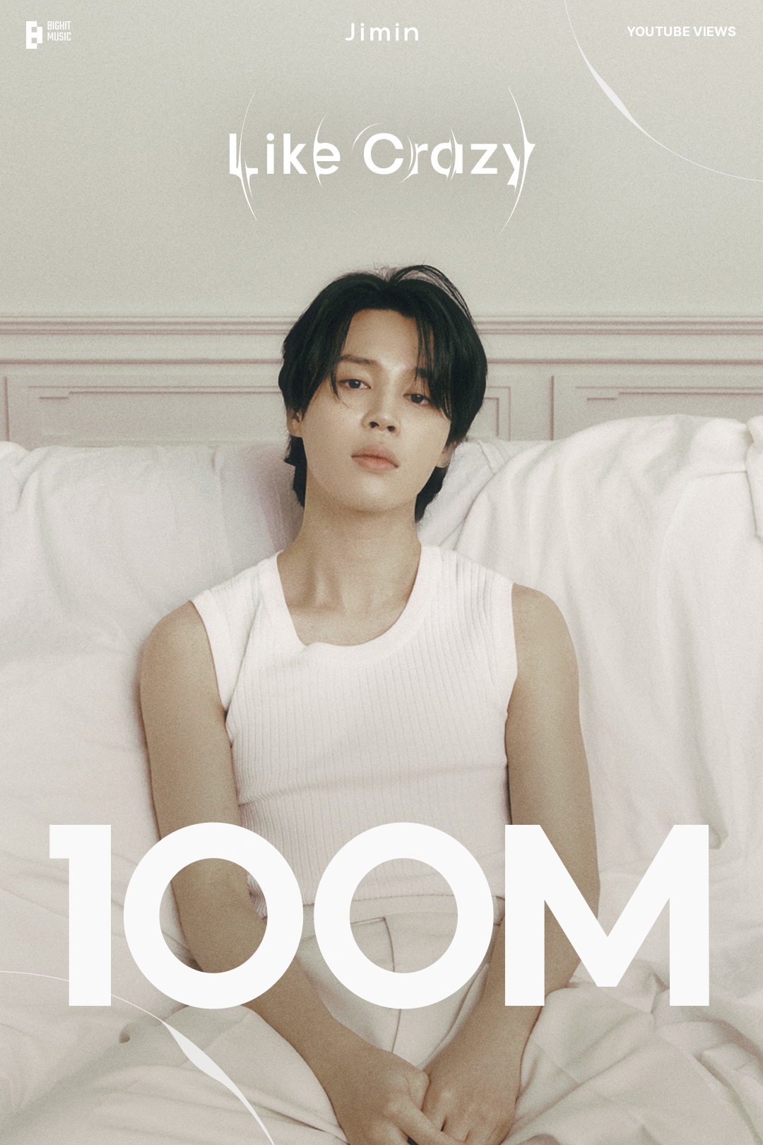 방탄소년단 지민, ‘Set Me Free Pt.2’에 이어 ‘Like Crazy’ 뮤직비디오 1억 뷰 돌파