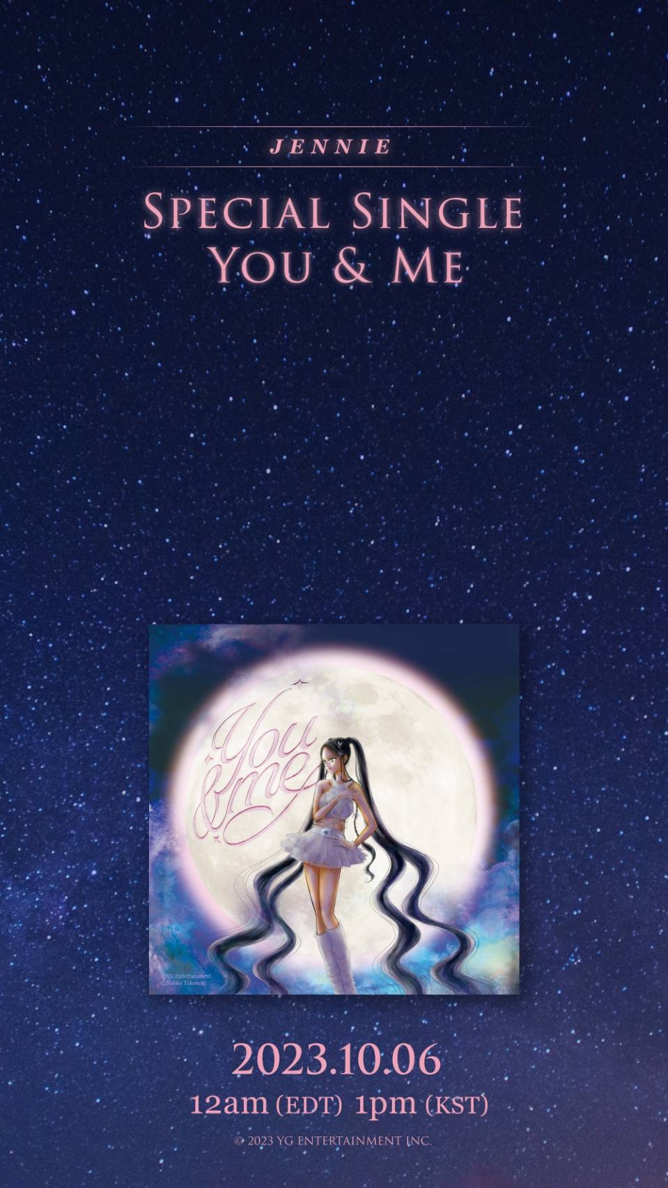 블랙핑크 제니, 6일 ‘You & Me’ 발매…퍼포먼스 비디오도 ‘기대 UP’