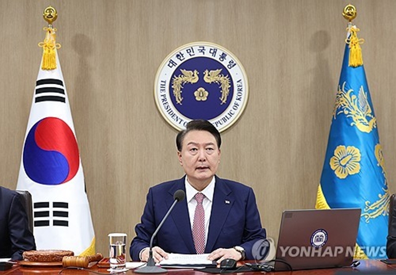 국무회의 발언하는 윤석열 대통령(사진=연합)