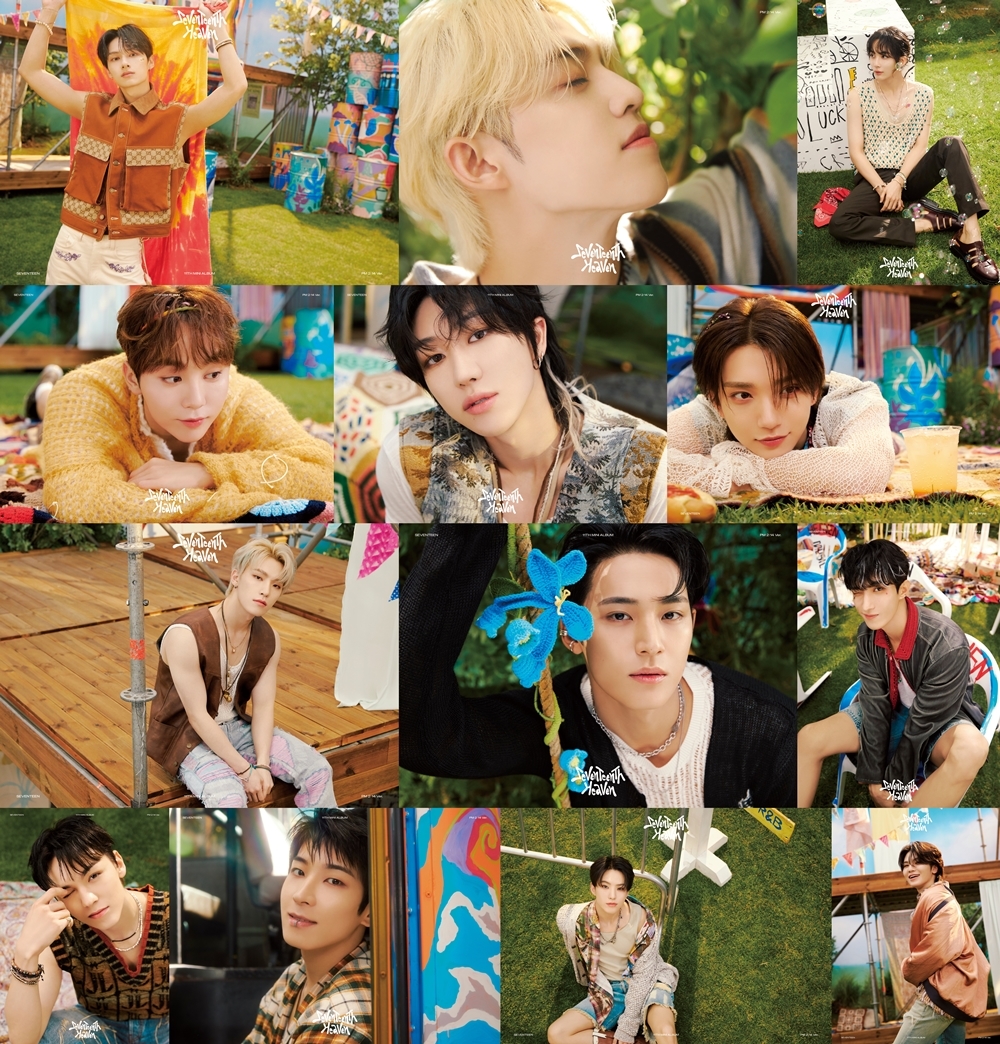 세븐틴, 미니 11집 오피셜 포토 추가 공개…축제 즐기는 세븐틴 포착