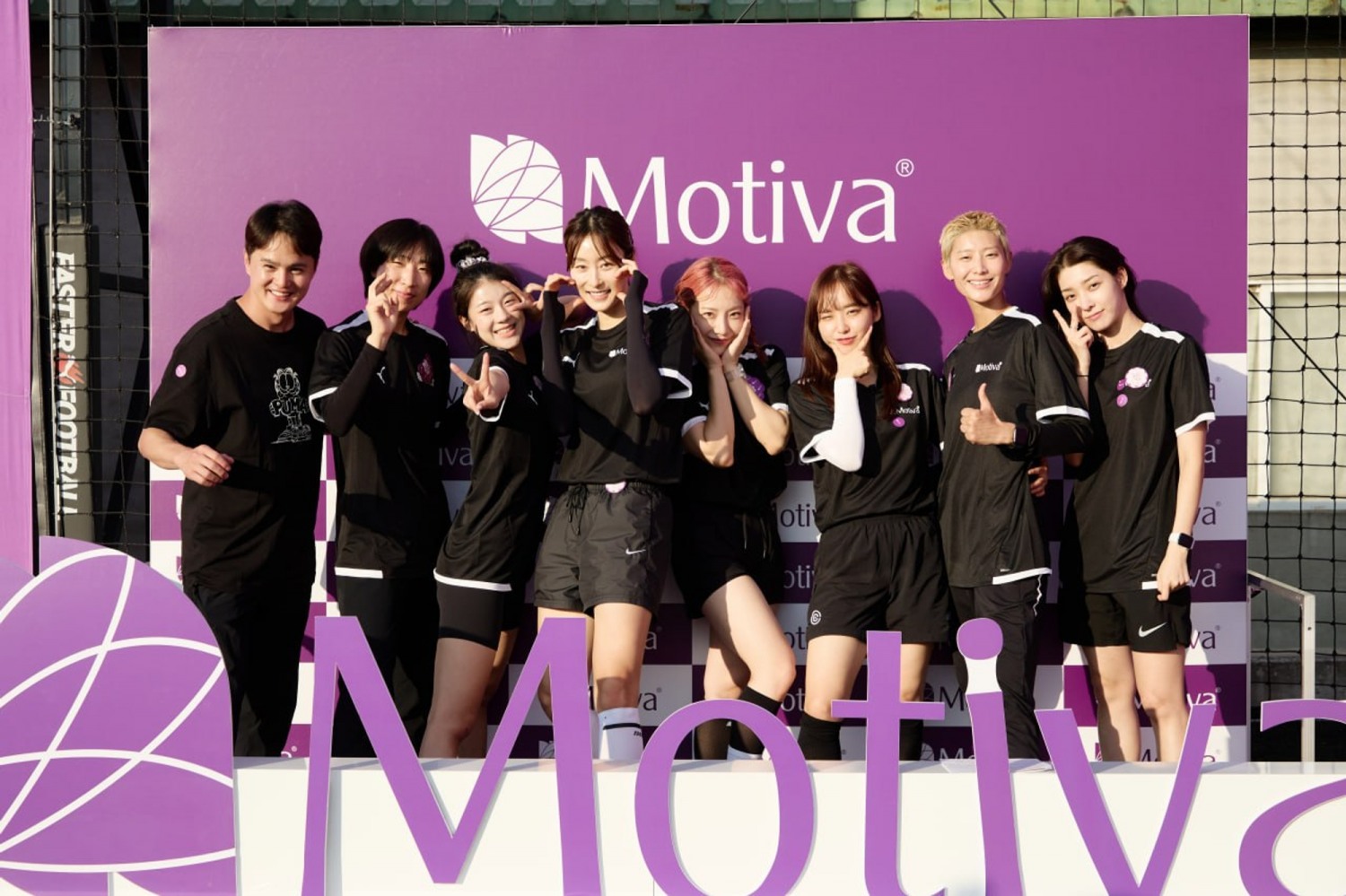 유튜버 심으뜸, 고알레 우먼 FC X 모티바 핑크 챌린지 참석