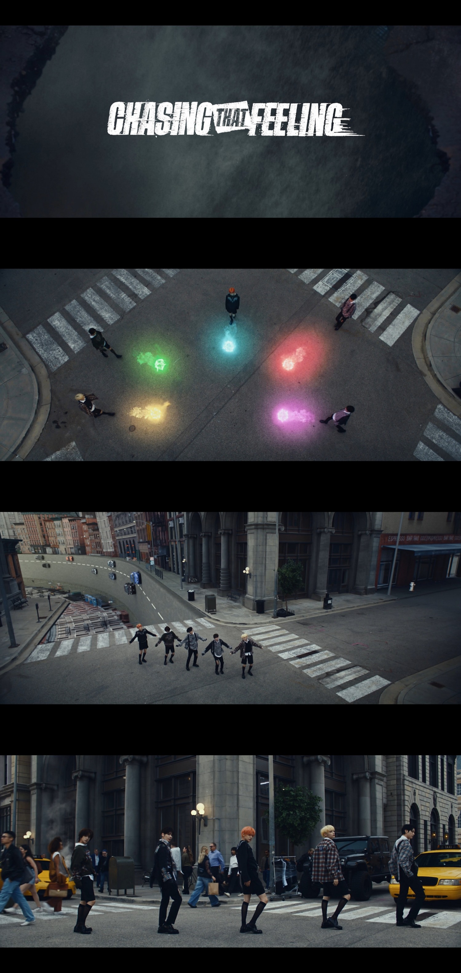 투모로우바이투게더, 정규 3집 타이틀곡 'Chasing That Feeling' 뮤직비디오 공개…블록버스터급 영상미