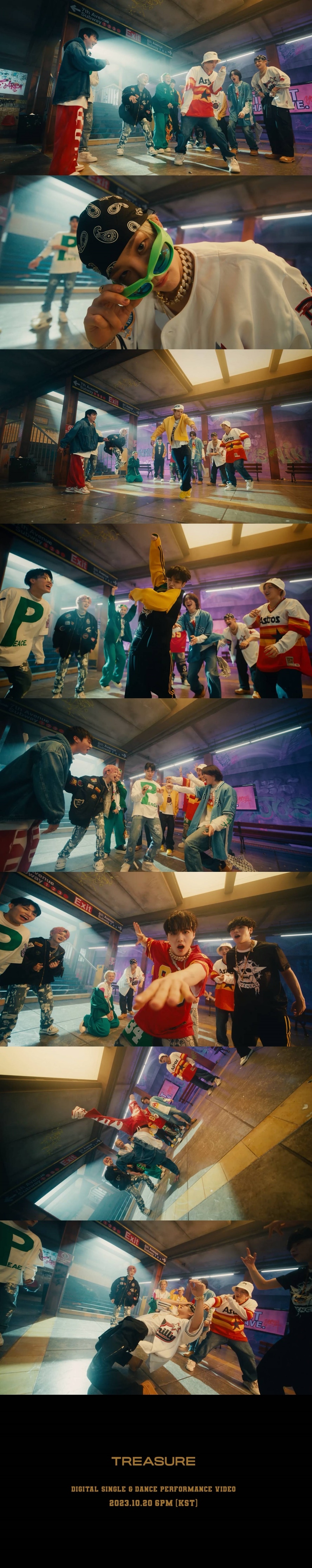 트레저, 'B.O.M.B' 댄스 퍼포먼스 비디오 티저 공개…프리스타일 댄스 눈길