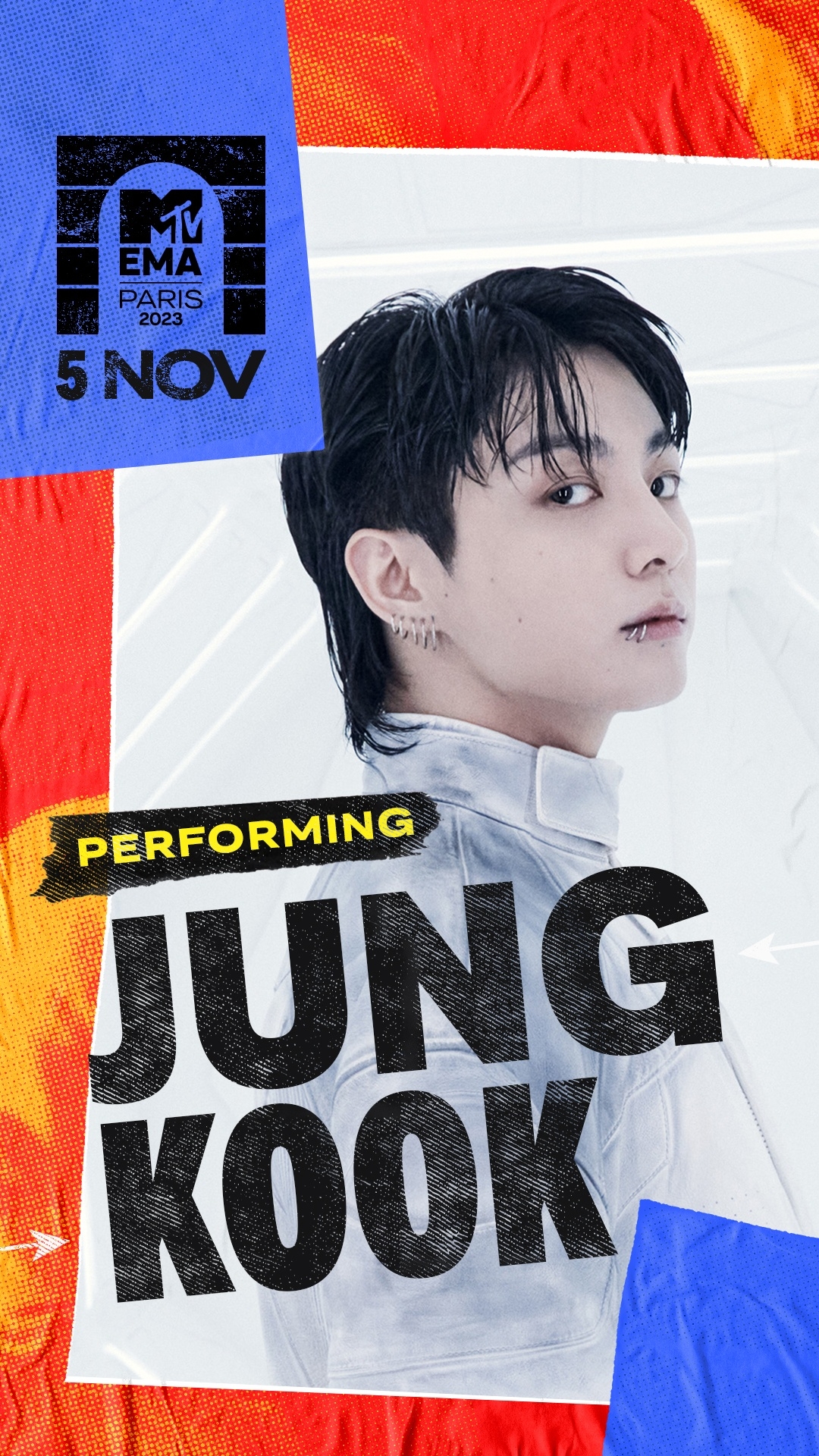 방탄소년단 정국, 내달 5일 프랑스 파리에 뜬다…‘2023 MTV EMA’ 퍼포머 확정