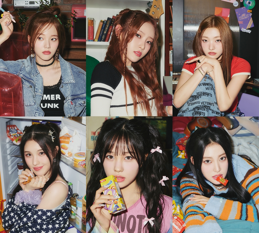 위클리, 미니 5집 마지막 콘셉트 포토 'Growth' 공개…'너드美' 가득 사랑스러운 악동