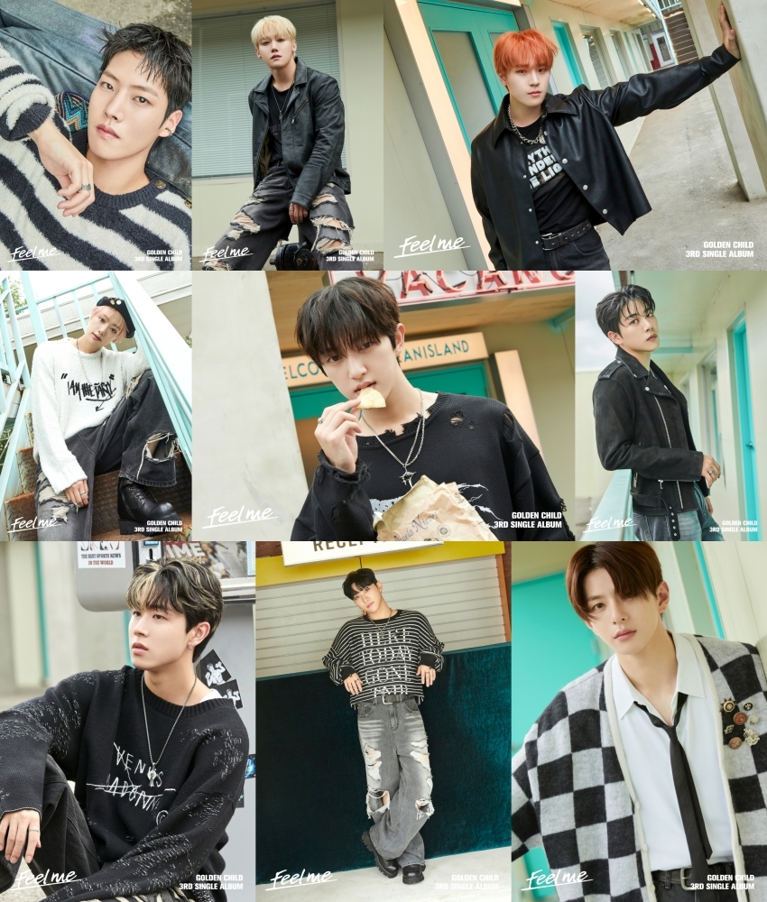 골든차일드, 'Feel me' 두 번째 콘셉트 포토 공개…블랙홀처럼 빠져드는 '냉미남' 포스