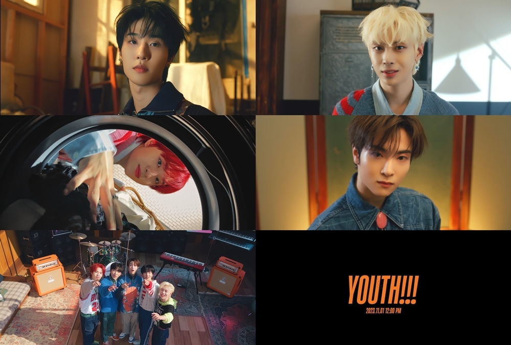 캐치더영, 타이틀곡 'YOUTH!!!' 뮤직비디오 티저 영상 공개…역동적 밴드 퍼포먼스