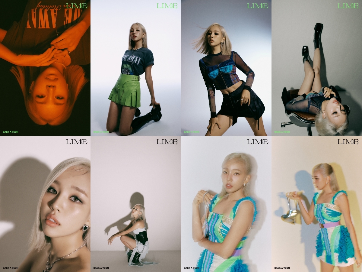 백아연, 새 싱글 'LIME (I’m So)' 콘셉트 포토 공개…'인간 라임' 그 자체