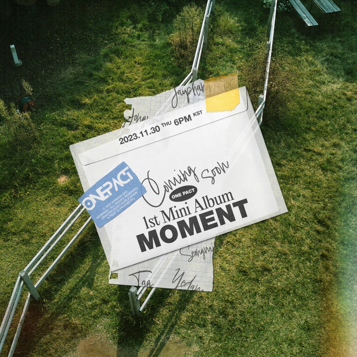 원팩트, 30일 정식 데뷔 확정…앨범명은 'Moment'