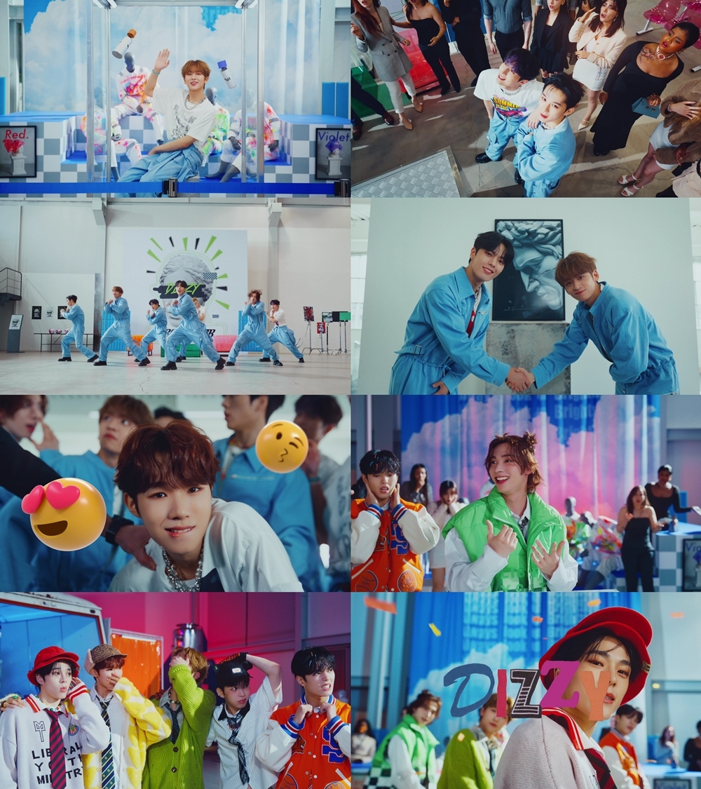 휘브, 더블 타이틀 ‘DIZZY’ 뮤직비디오 깜짝 공개…유쾌한 에너지 눈길