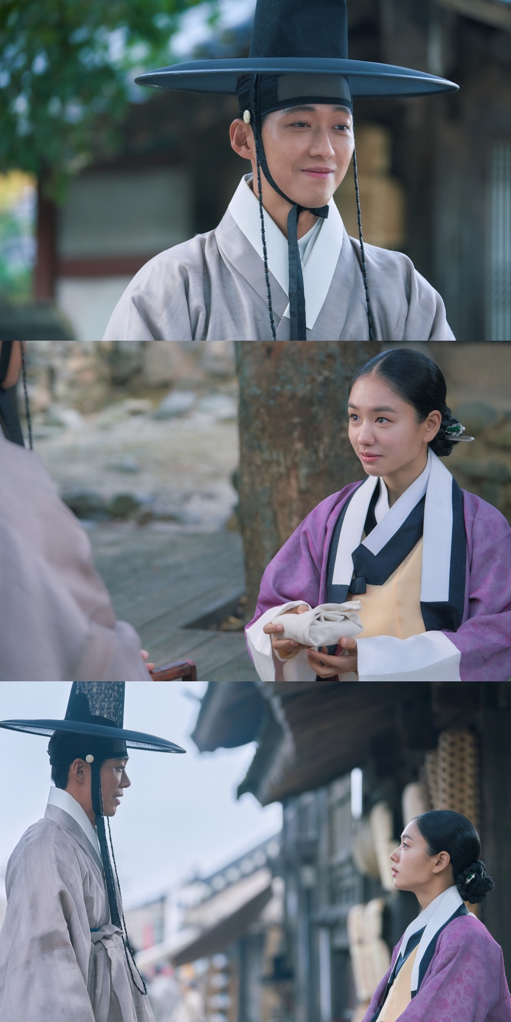 ‘연인’ 남궁민X안은진, 가슴 아픈 이별 후 재회…서로에게 시선 고정 ‘설레는 미소’