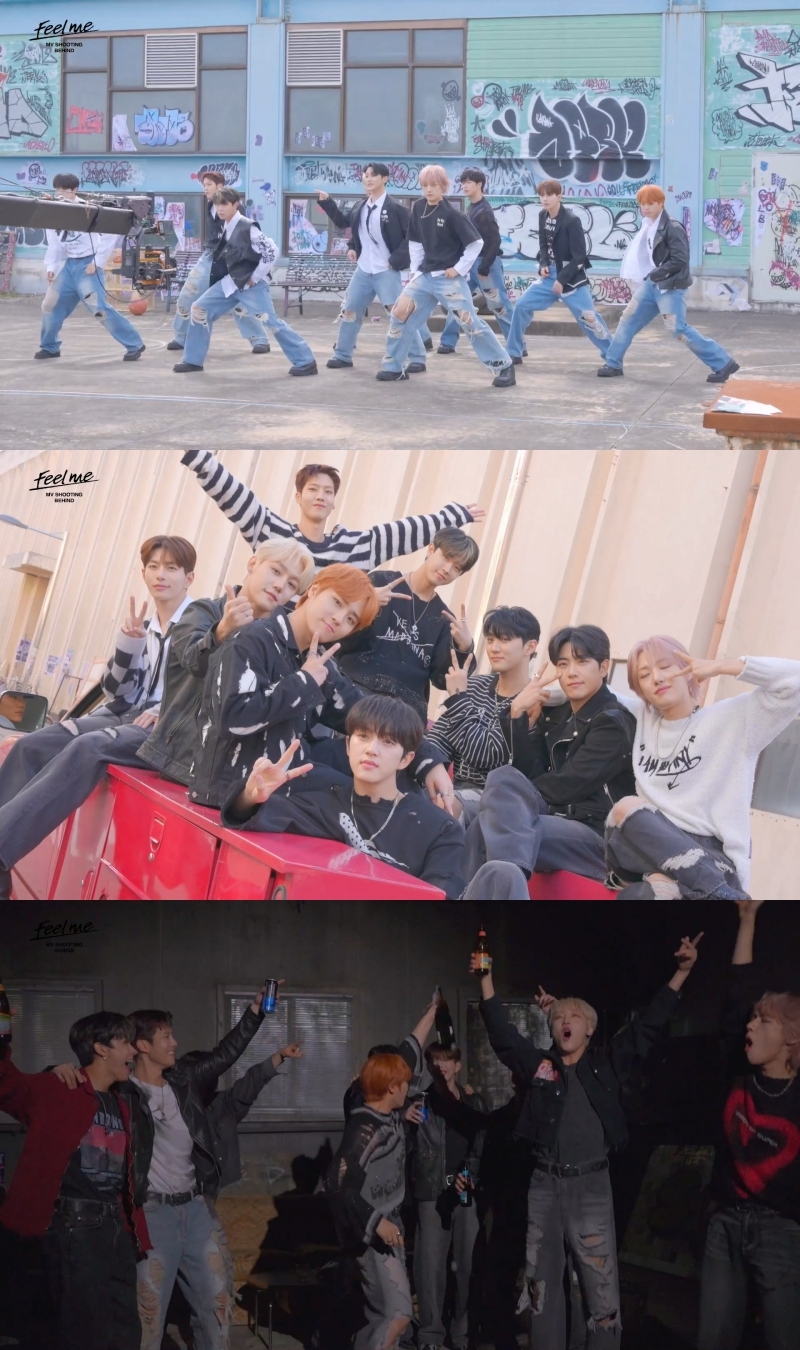 골든차일드, 신곡 'Feel me' 뮤직비디오 비하인드 공개…‘성장한 청춘들의 방황+희비애락’