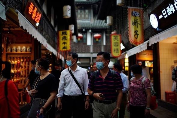 (상보) 중국 10월 차이신 서비스업 PMI 50.4로 예상(51.2) 하회...전월 50.2