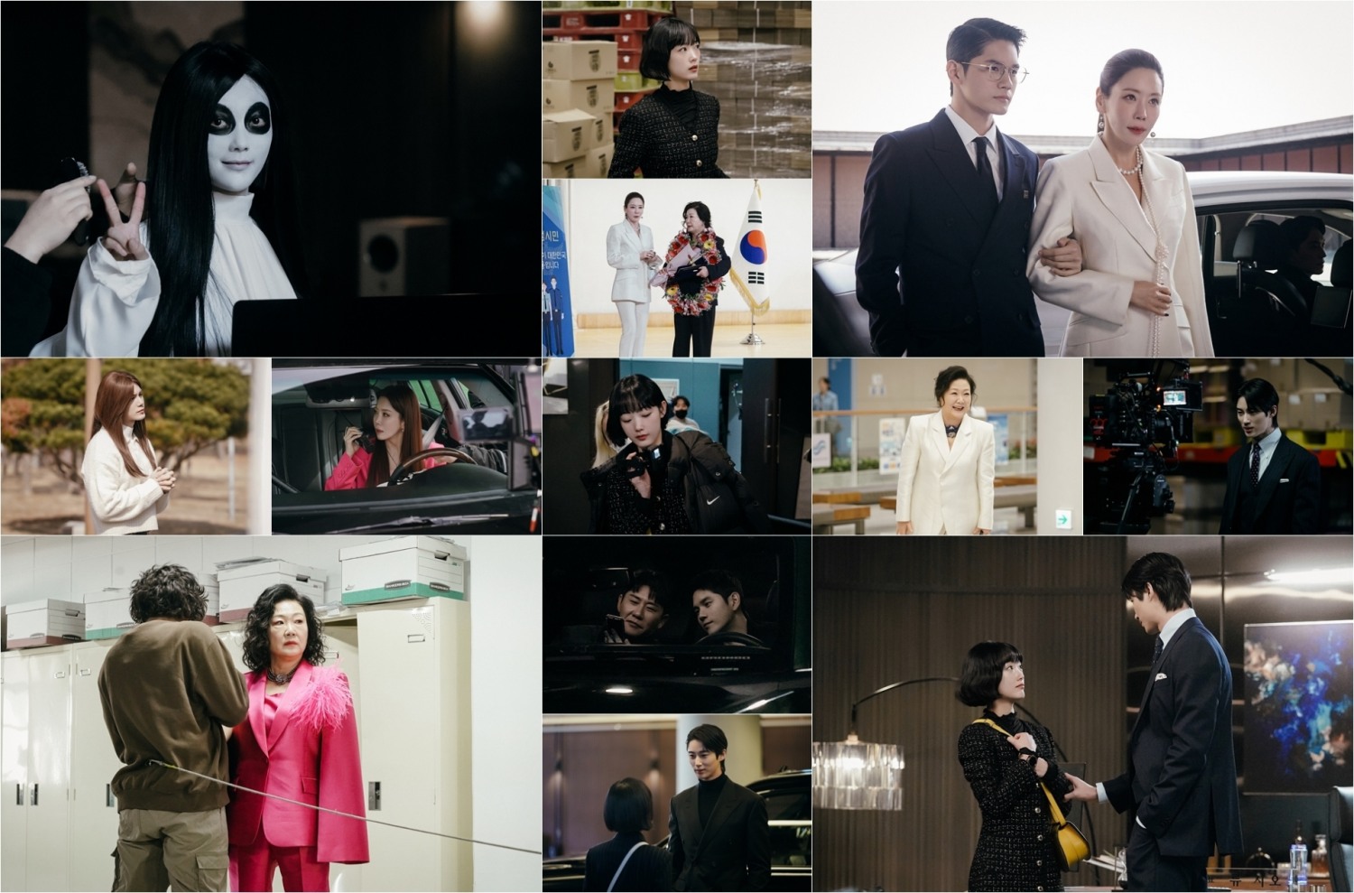 ‘힘쎈여자 강남순’ 이유미X김정은X김해숙X옹성우X변우석, 훈훈한 촬영장 비하인드 컷 공개