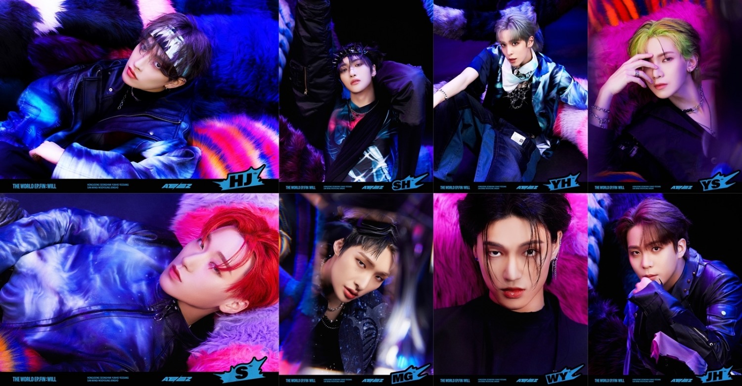 에이티즈, 정규 2집 세 번째 개인 콘셉트 포토 공개…‘비비드+와일드’ 매력 폭발