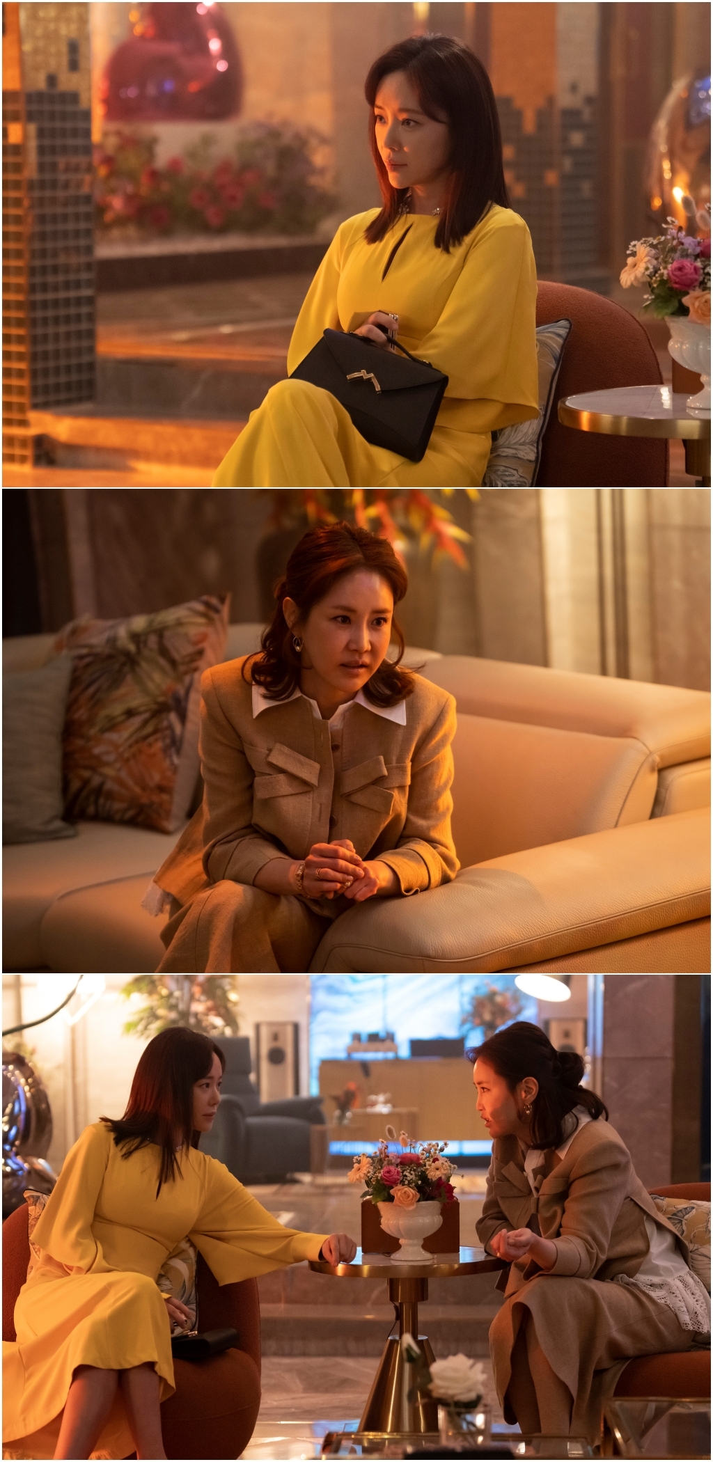 ‘7인의 탈출’ 이덕화 재산 노린 황정음X신은경 은밀한 회동 ‘작당모의 포착’