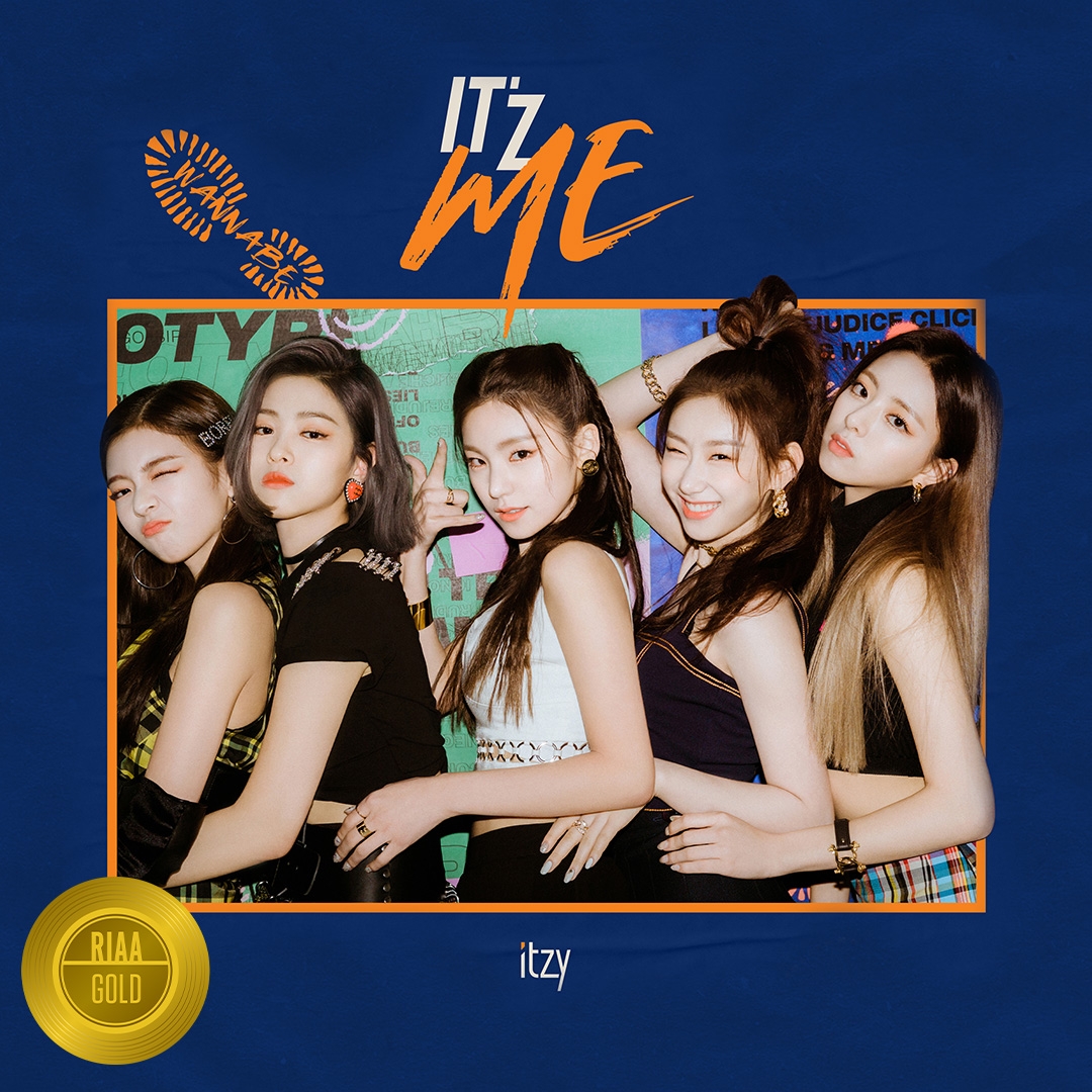 ITZY 'WANNABE', 美 레코드산업협회 골드 인증 획득…‘뜨거운 글로벌 인기’