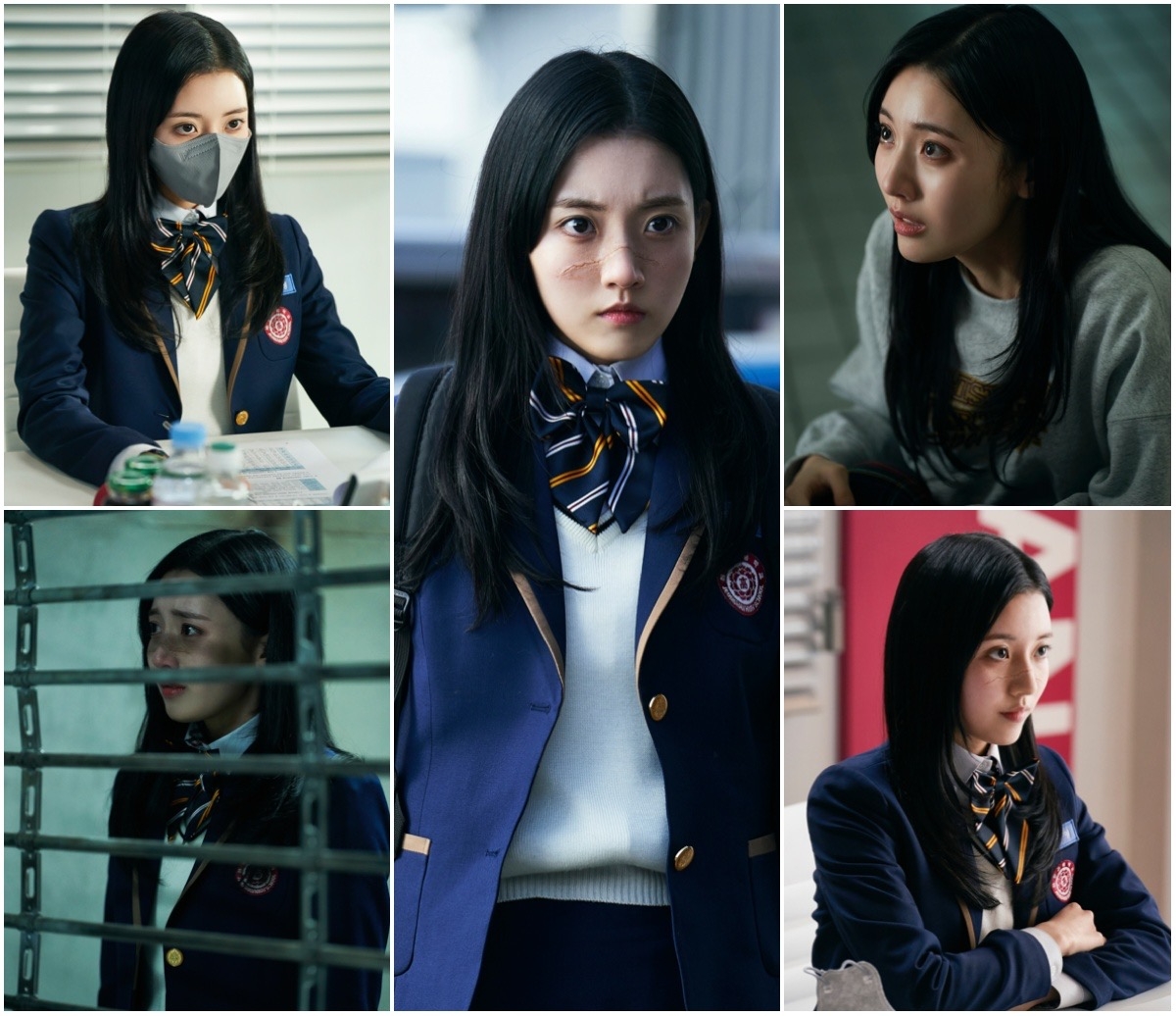 ‘하이쿠키’ 정다빈, ‘흉터분장+마스크연기+눈빛’ 장르 한계 넘은 연기력