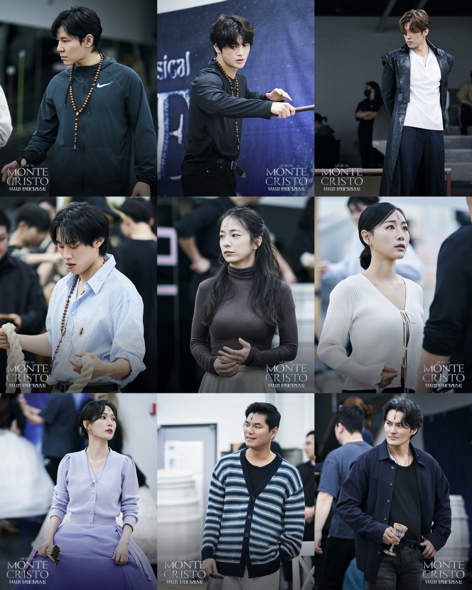 뮤지컬 ‘몬테크리스토’, 열정 가득 연습실 현장 스케치 사진 공개…본 공연 향한 ‘기대감 UP’