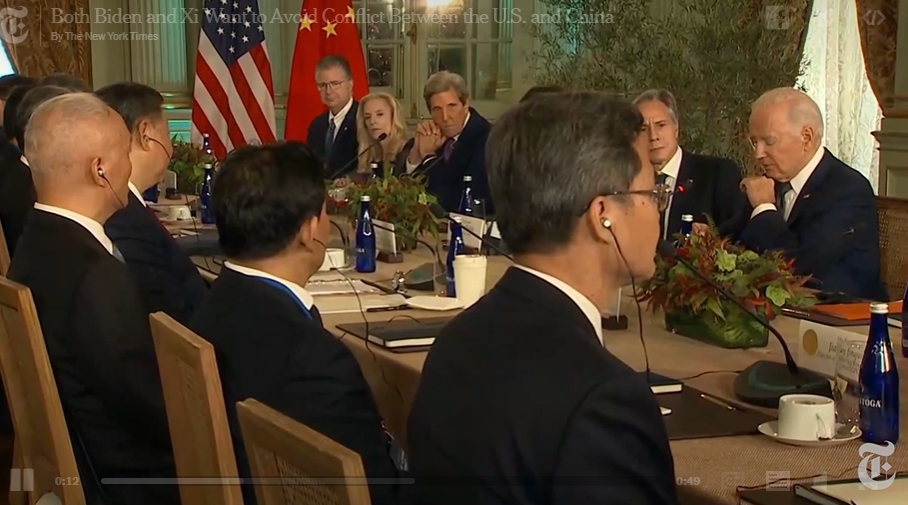 (상보) 바이든 "경쟁이 충돌로 비화하지 말아야"..시진핑 "서로 존중하고 협력"