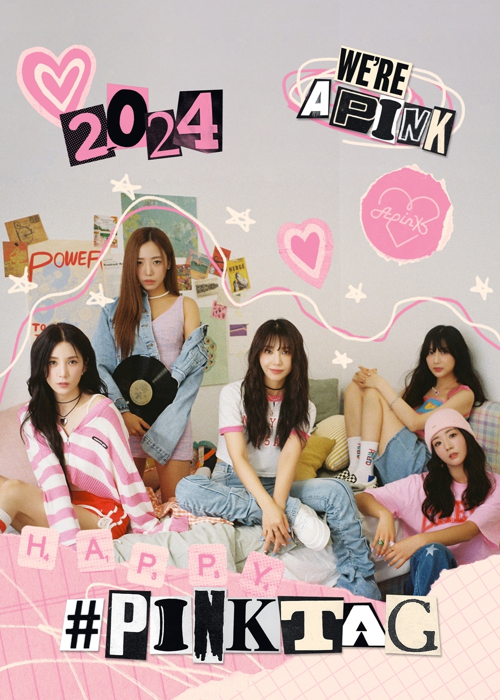 에이핑크, 2024 시즌그리팅 콘셉트 포토 공개…반전美 발산