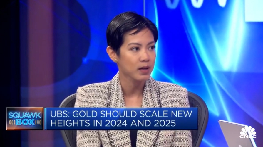 (상보) UBS "금 가격, 내년 말까지 2200달러 갈 듯"