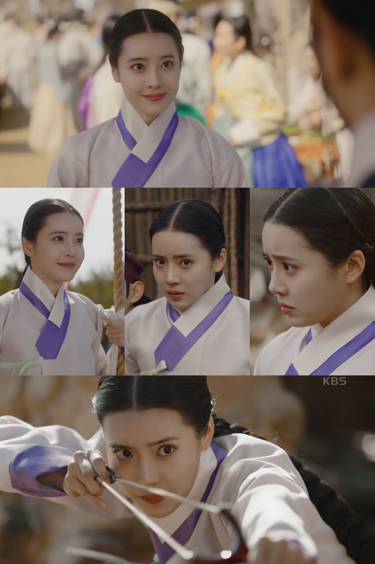 ‘혼례대첩’ 정신혜, 망설임 제로 세자 지킴이…‘단단한 눈빛+다부진 표정’