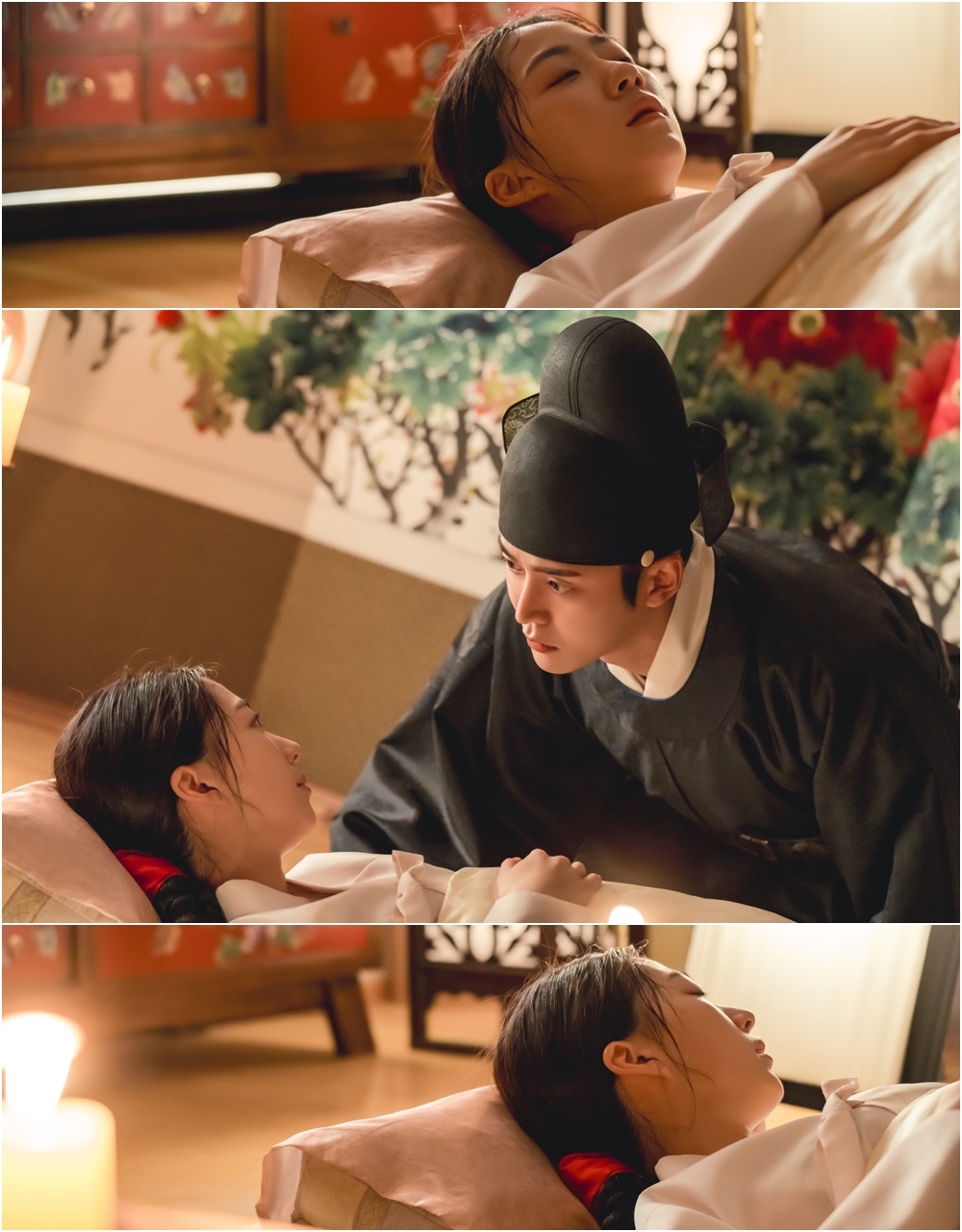 ‘혼례대첩’ 로운, ‘찰나의 눈 맞춤+초집중 경청+의미심장 동공확장’…공주 사망 직전…숨은 1인치 공개