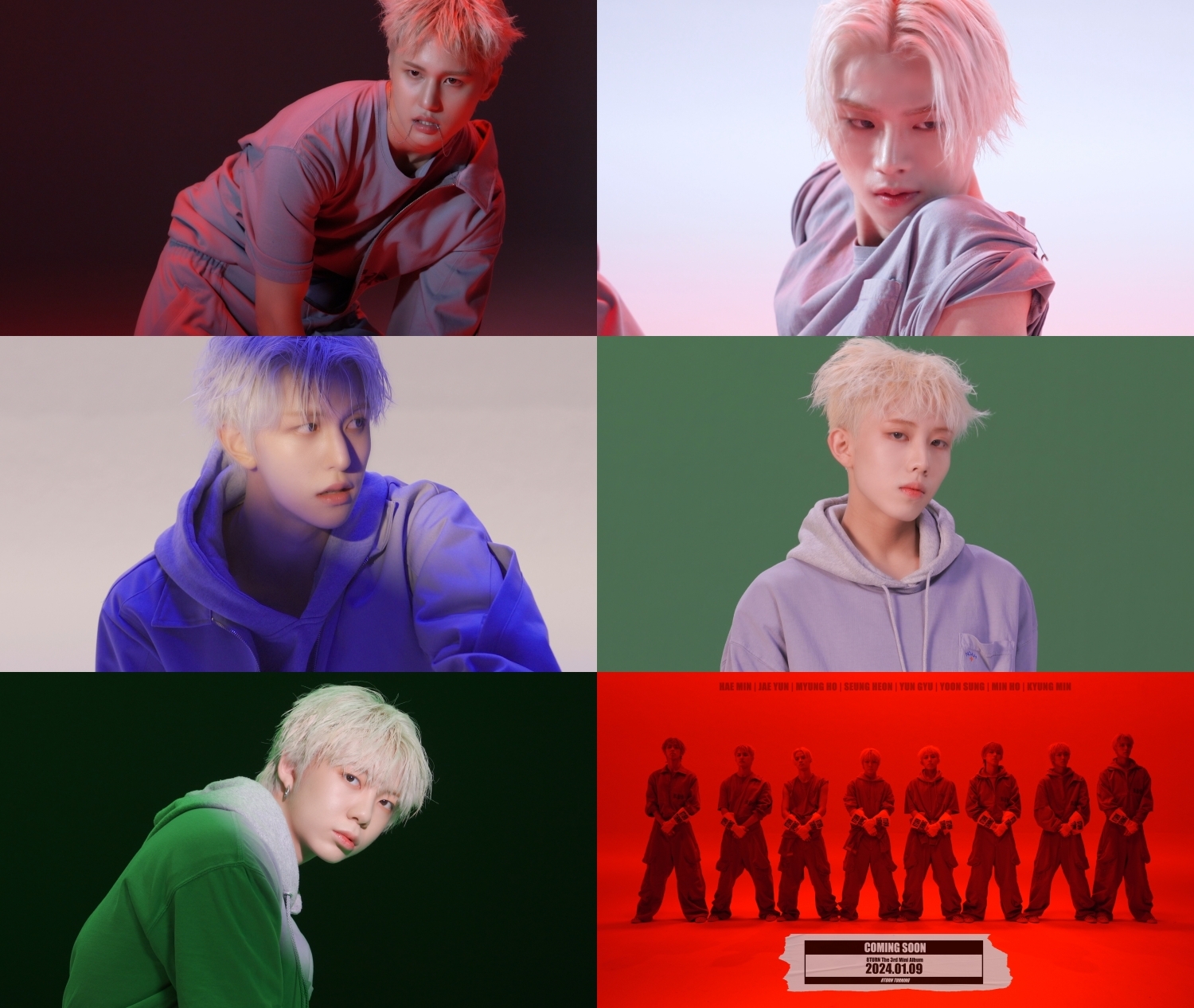 8TURN(에잇턴), 내달 9일 컴백…핫한 비주얼 변신 예고