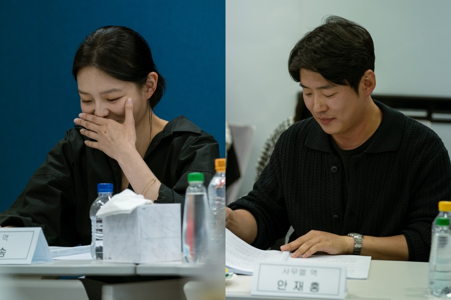 ‘LTNS’ 이솜X안재홍, 매콤쌉쌀 케미스트리 발휘…대본리딩 현장 공개