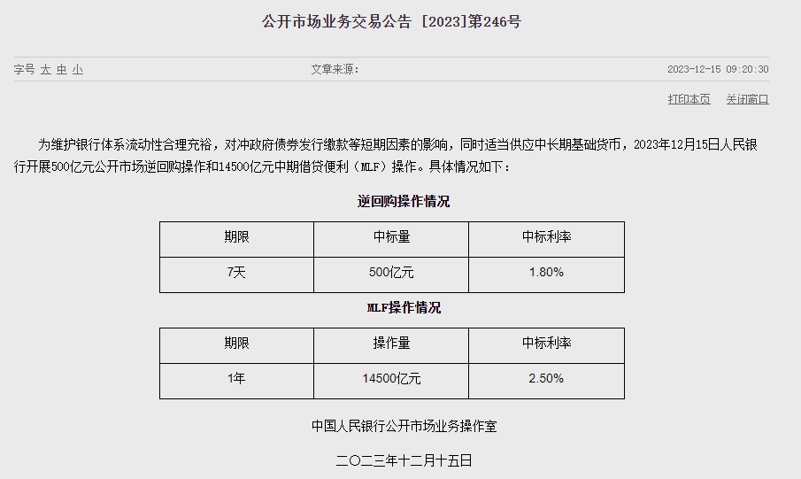 (상보) 중국 인민은행 유동성 6530억위안 순공급..이번주 9990억위안 순공급