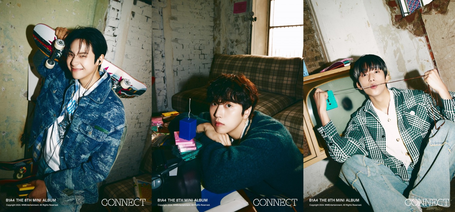 B1A4, 첫 콘셉트 포토와 필름 공개…레트로 감성 물씬