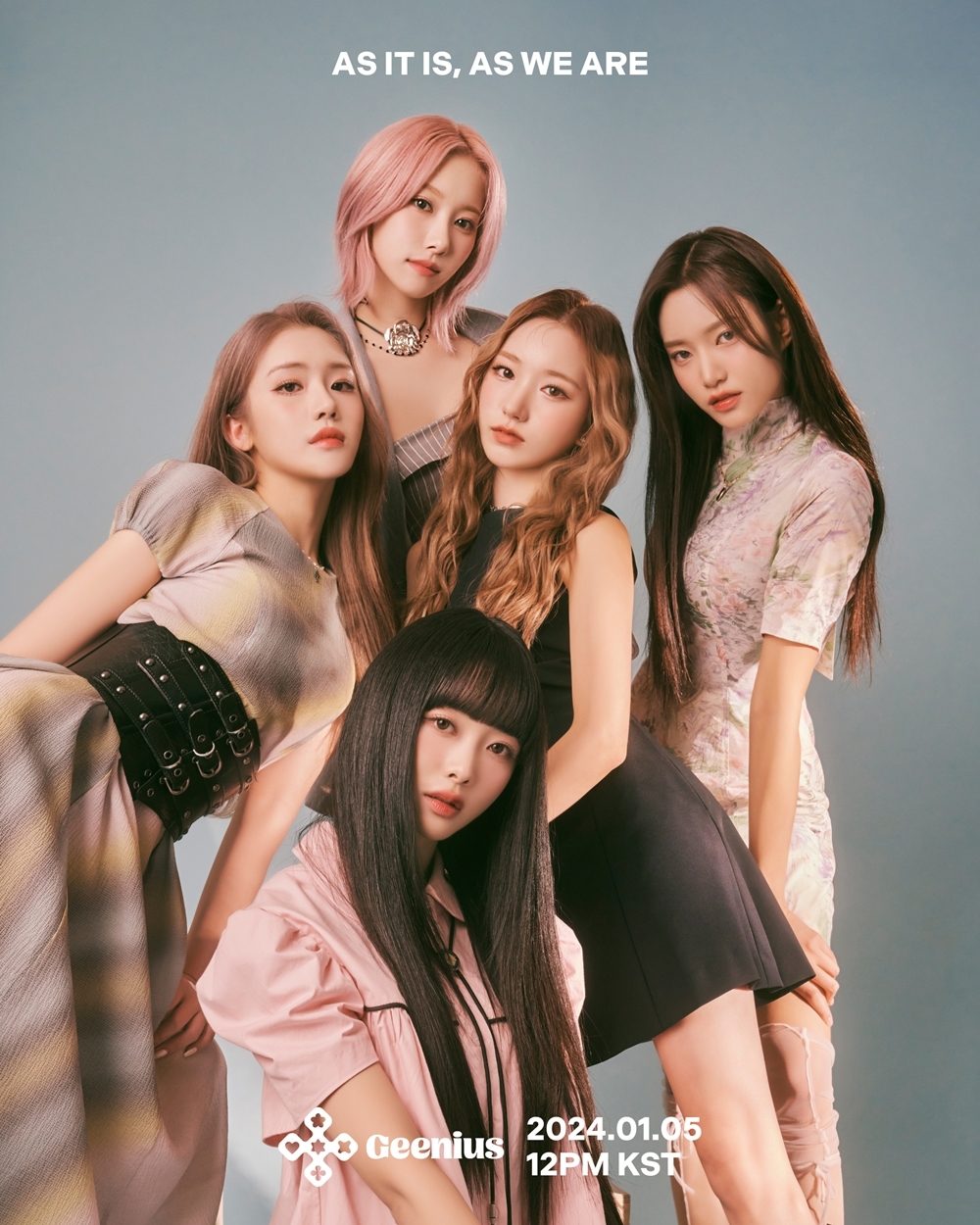 지니어스, 첫 완전체 비주얼 공개…데뷔 앨범 콘셉트 ‘궁금증 UP’