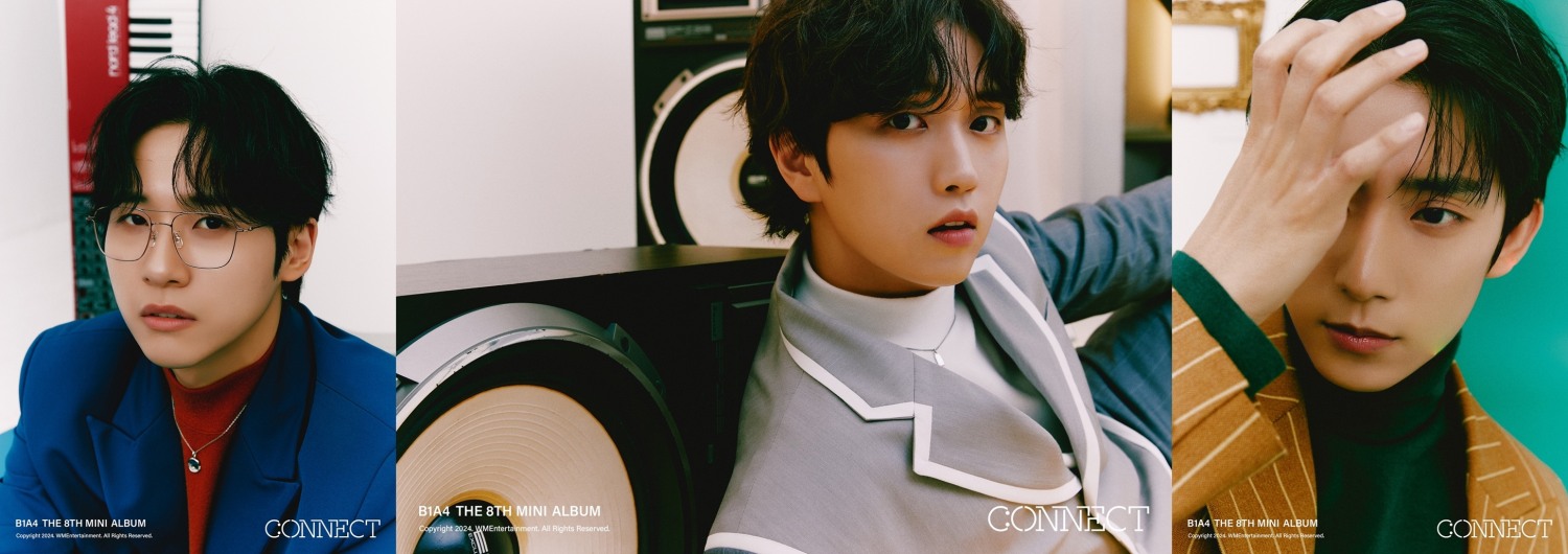 B1A4, 감각적 무드로 완성한 두 번째 콘셉트 포토와 필름 공개