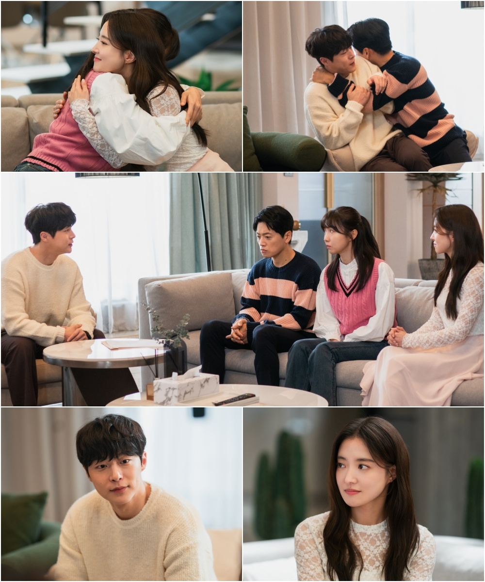 ‘열녀박씨 계약결혼뎐’ 이세영-배인혁-주현영-조복래, 극과 극’온도차 드러낸 ‘쌍쌍 포옹 샷’ 포착