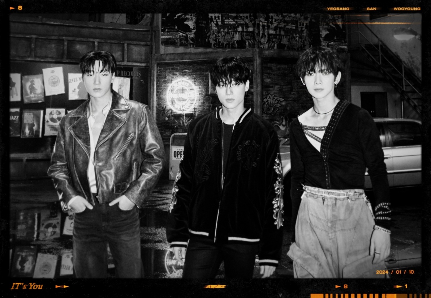 에이티즈 여상X산X우영, ‘잇츠 유(IT’s You)’ 티저 이미지 공개…매혹적인 흑백 무드