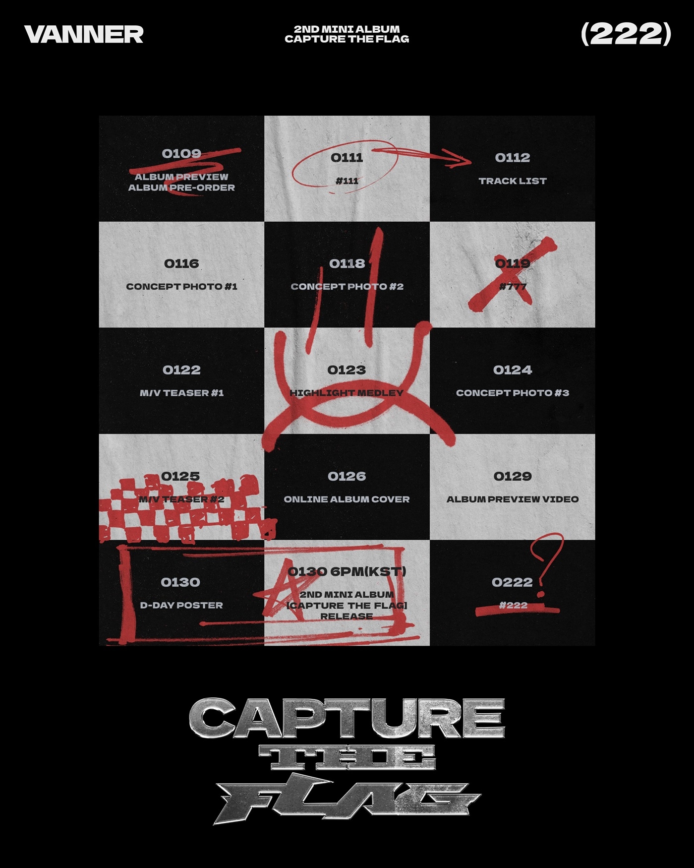 VANNER(배너), 미니 2집 스케줄러 오픈…궁금증 유발하며 컴백 예열