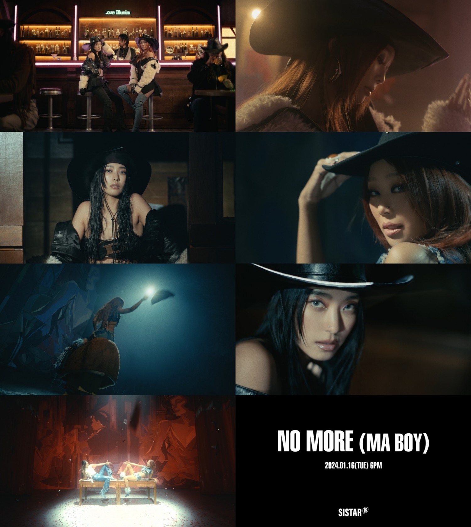 씨스타19(SISTAR19), ‘NO MORE (MA BOY)’ 티저 공개…독보적 다크 섹시미 ‘치명+강렬’