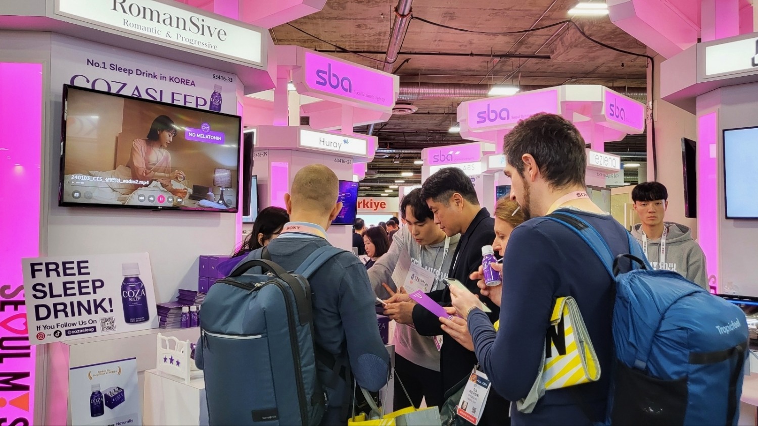 Korean sleep drink ‘CozaSleep’ participated In CES 2024