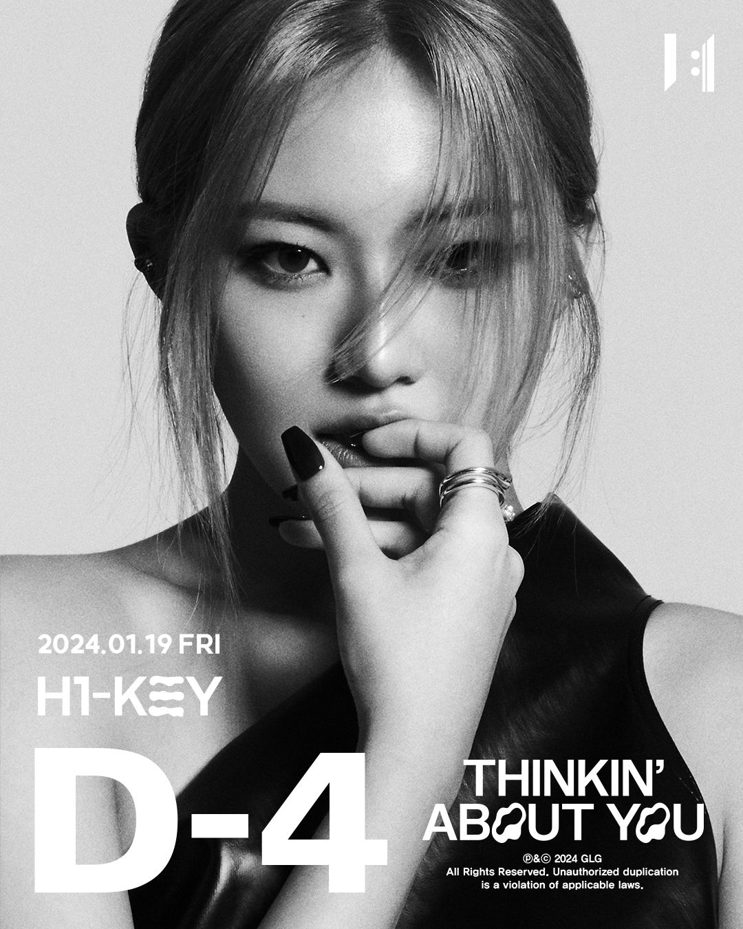 하이키 옐, 'Thinkin' About You' D-4 포스터 공개…독보적 시크美 풀 장착