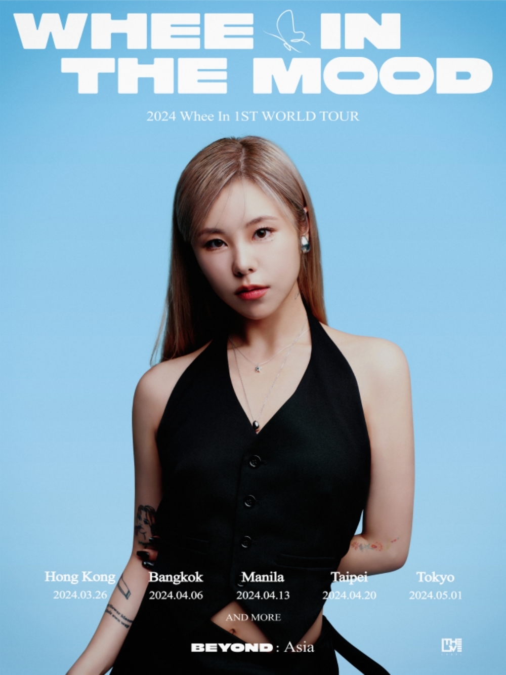 마마무 휘인, 첫 단독 콘서트 아시아 6개 도시 투어 확정…역대급 무대 예고