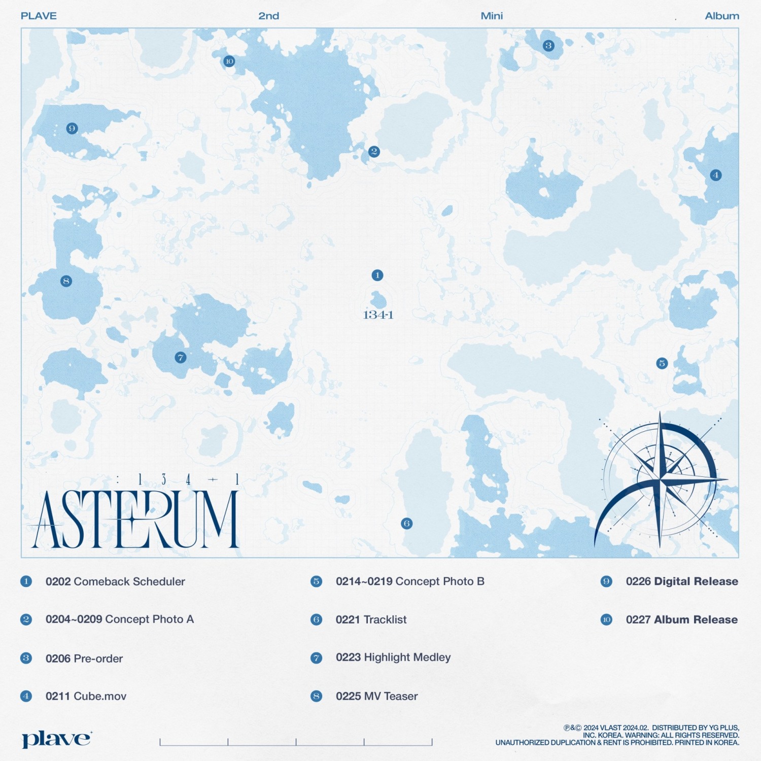 플레이브, 26일 미니 2집 발매…컴백 스케줄러 공개