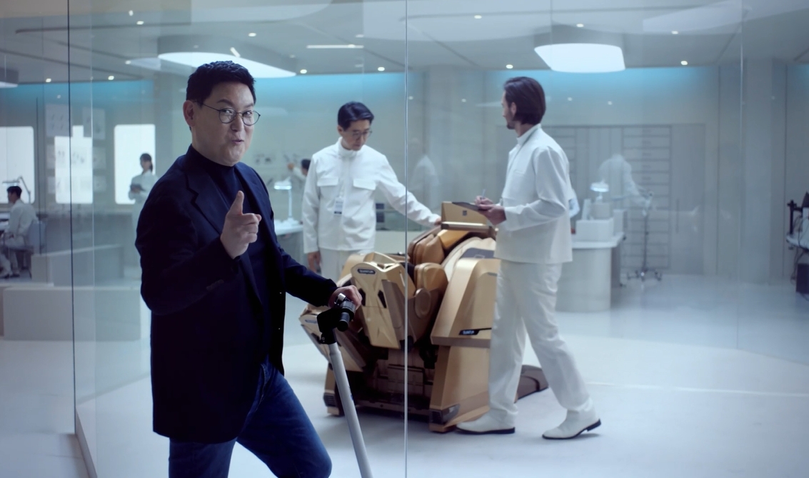 바디프랜드 신규 광고 캠페인 스틸컷.(사진=바디프랜드 제공)