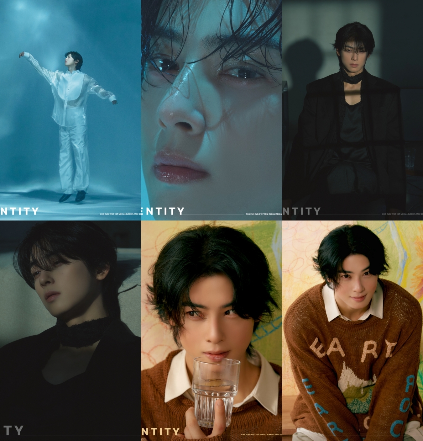 차은우, ‘ENTITY’ 포토+필름 첫 공개…폭룡적 3色 콘셉트