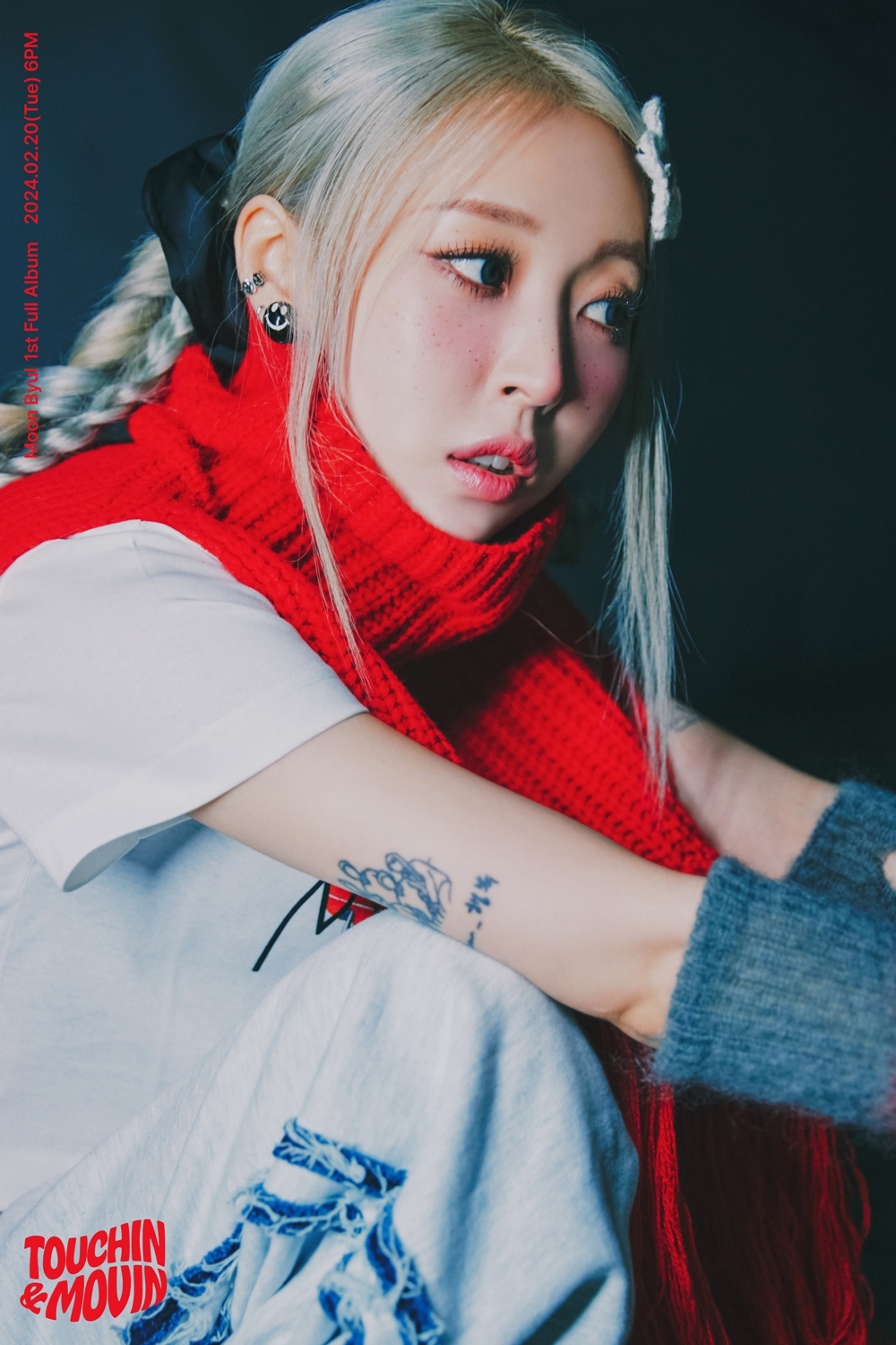 마마무 문별, 정규 1집 타이틀곡 'TOUCHIN&MOVIN' 마지막 콘셉트 포토 공개…'스포티+발랄'